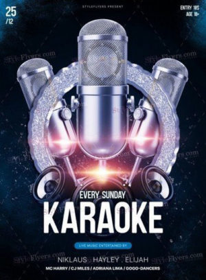 Karaoke Nights Flyer 5