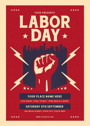 Labor Day Event Flyer 26
