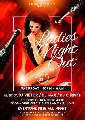 Ladies Night Out Flyer 1