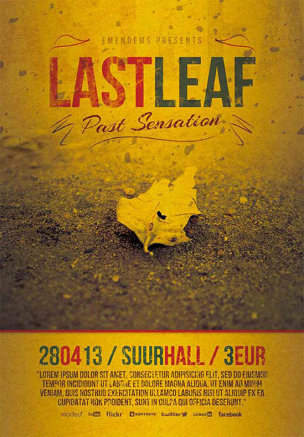 Last Leaf Flyer