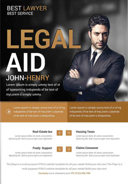 Legal Aid Flyer T