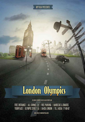 London Olympics Flyer 1