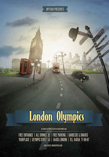 London Olympics Flyer 1