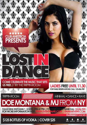 Lost Dance Flyer 1