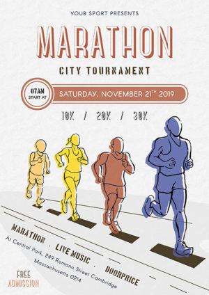Marathon Event Flyer 11