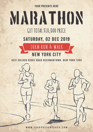 Marathon Event Flyer 12