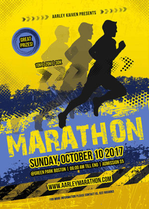 Marathon Event Flyer 2