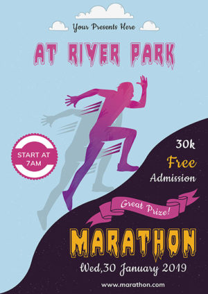 Marathon Event Flyer 5