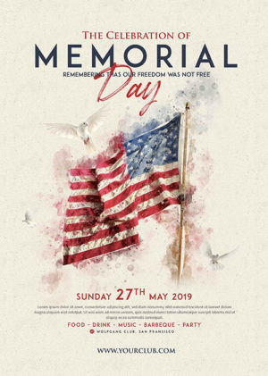 Memorial Day Flyer 8
