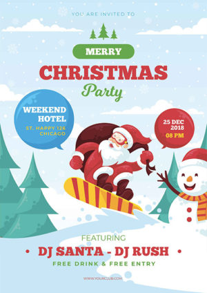 Merry Christmas Event Flyer 2