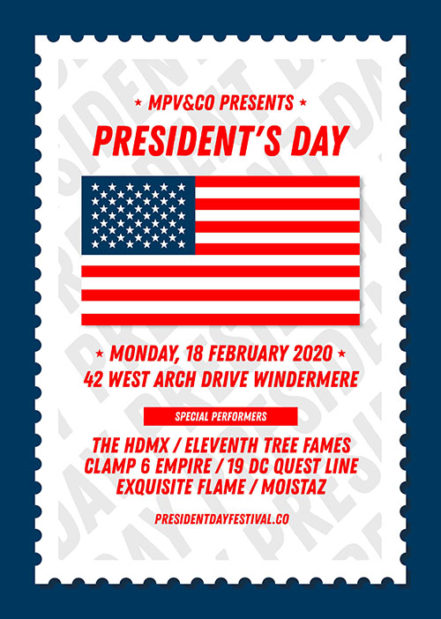President's Day Flyer