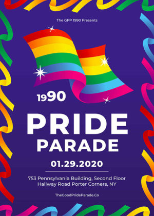Pride Parade Flyer