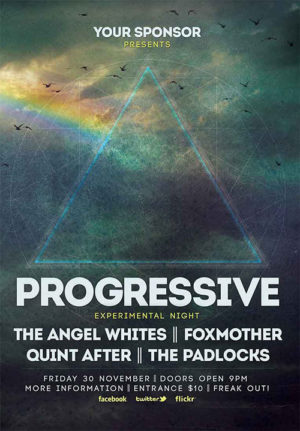 Progressive Rock Flyer