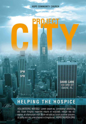 Project City Church Flyer