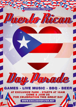 Puerto Rican Parade Flyer