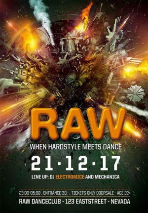 Raw Flyer