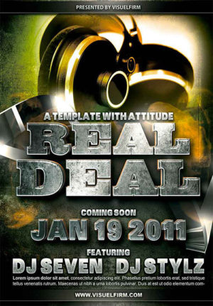 RealDeal Poster Flyer