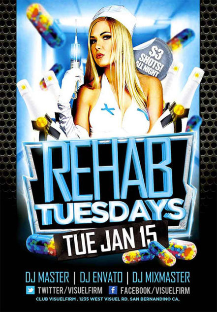 Rehab Tuesdays Flyer