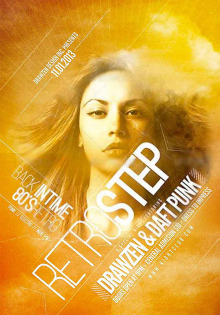 Retro Step Flyer