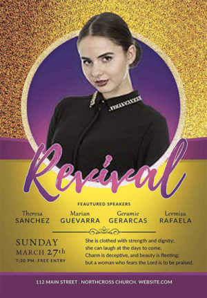 Revival Church Event Flyer