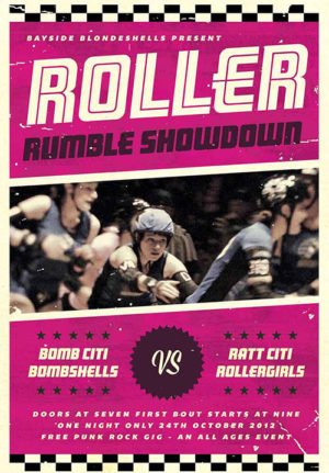 Roller Rumble Flyer