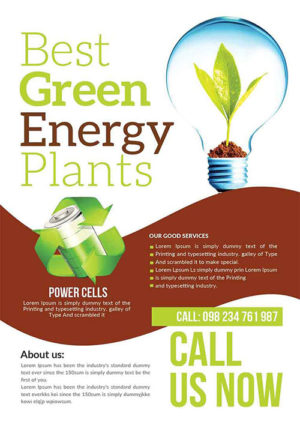 Save Energy Flyer