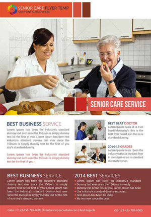 Senior Care Flyer