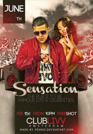 Sensation Flyer Friday 1