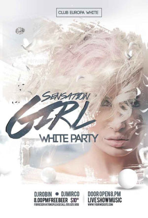 Sensation Girl White 1