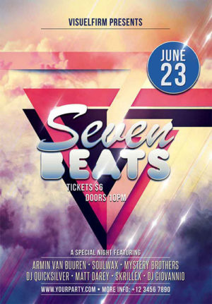 Seven Beats Flyer