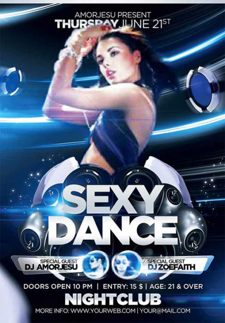 Sexy Dance Flyer