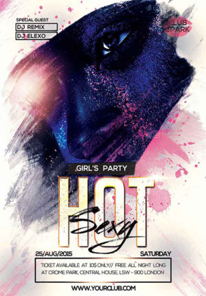 Sexy Hot Party Flyer
