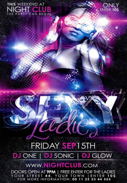 Sexy Ladies Flyer