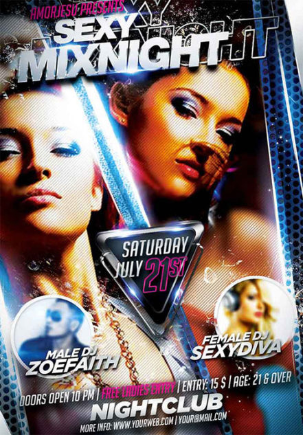 Sexy Mixnight Flyer