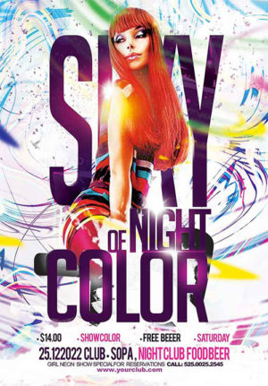 Sexy Night Of Color