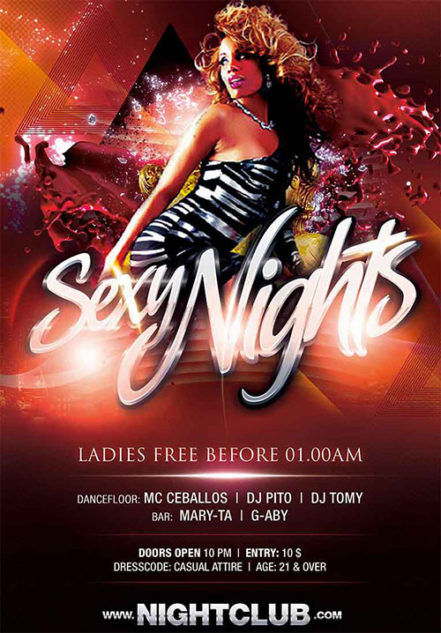 Sexy Nights Flyer