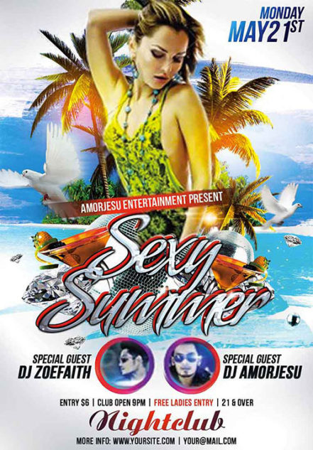 Sexy Summer Flyer 4