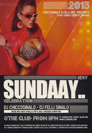 Sexy Sunday Flyer