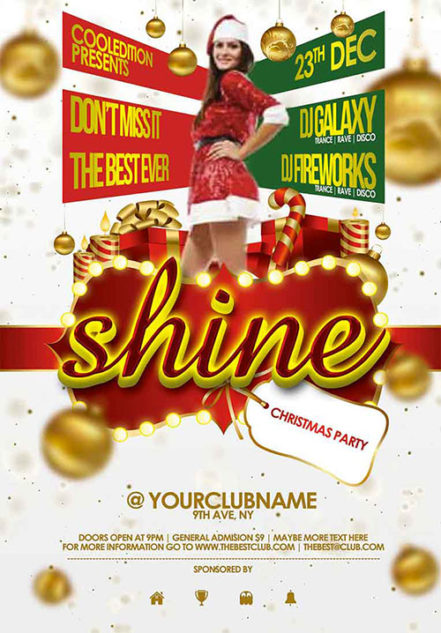 Shine Christmas Flyer