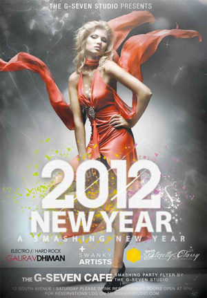 Smashing New Year Flyer