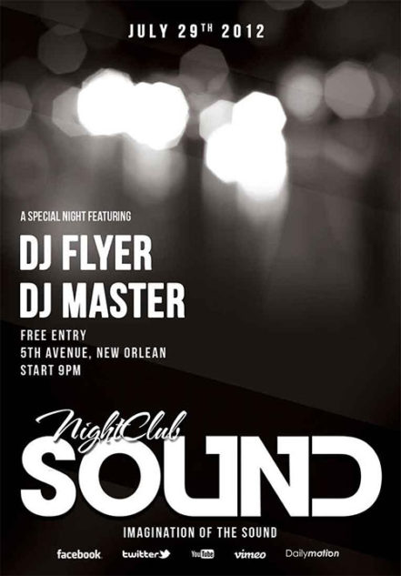 Sound Flyer Poster