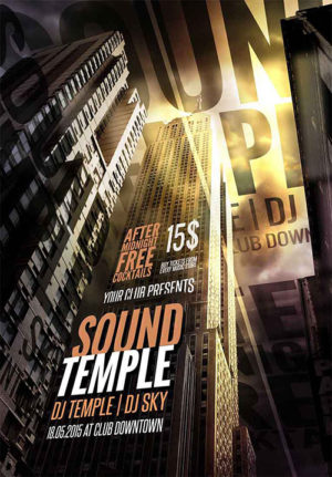 Sound Temple V2 Poster