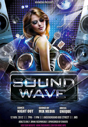 Sound Wave Flyer