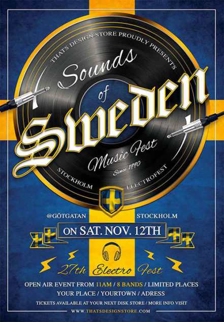 Sounds Of Sweden Flyer