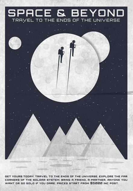 Space Adventure Poster