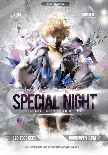 Special Night Flyer