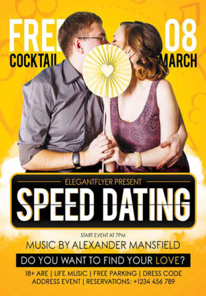 Speed Dating Flyer V3