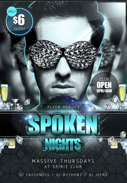Spoken Nights Flyer
