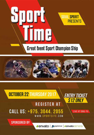 Sport Event Flyer T3