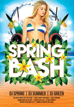 Spring Bash Flyer FC